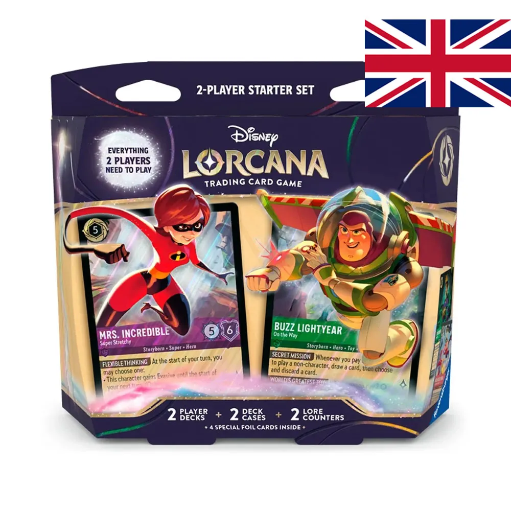 [4050368900180] Set de Inicio para 2 Jugadores Wilds Unknown - Disney Lorcana TCG