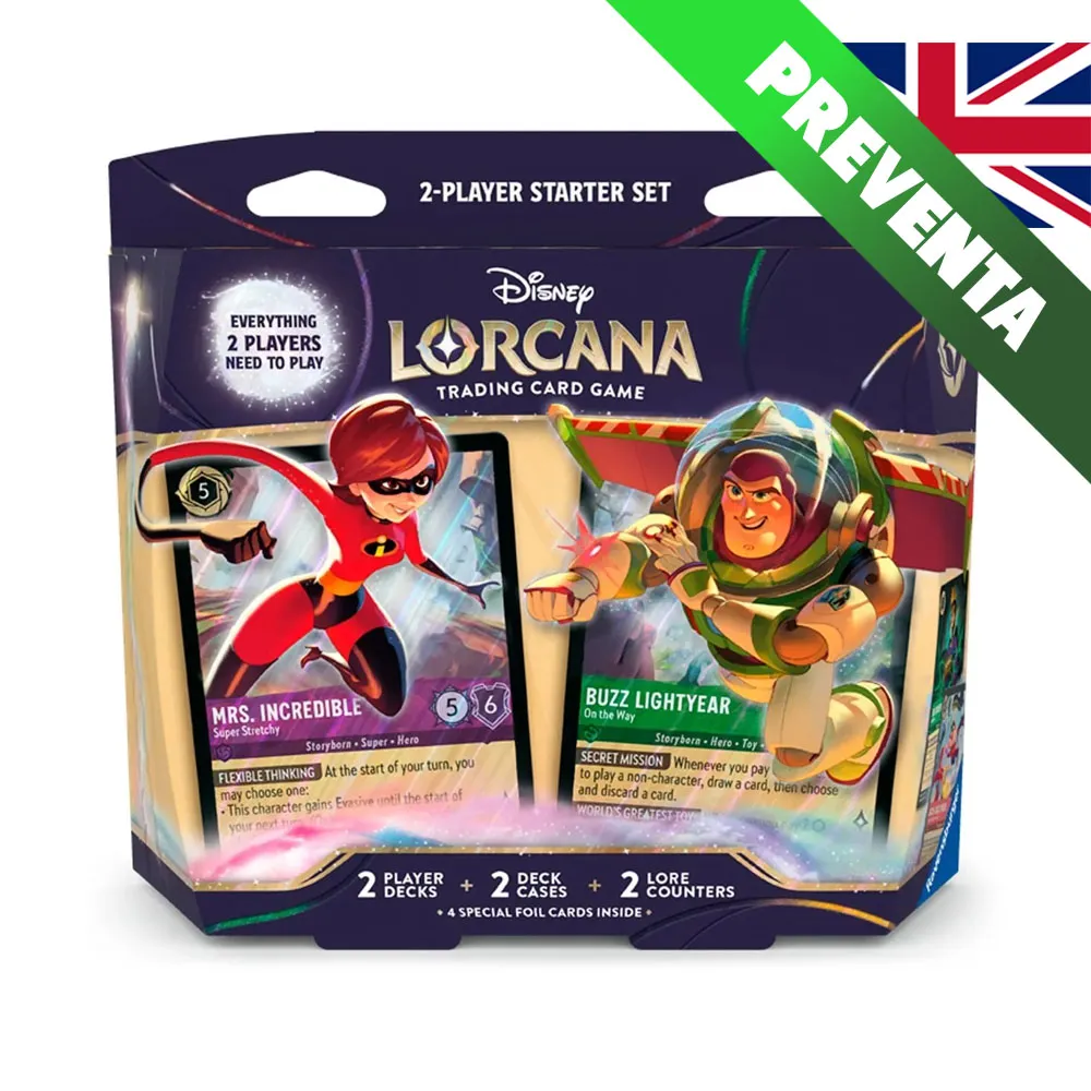 Set de Inicio para 2 Jugadores Wilds Unknown - Disney Lorcana TCG