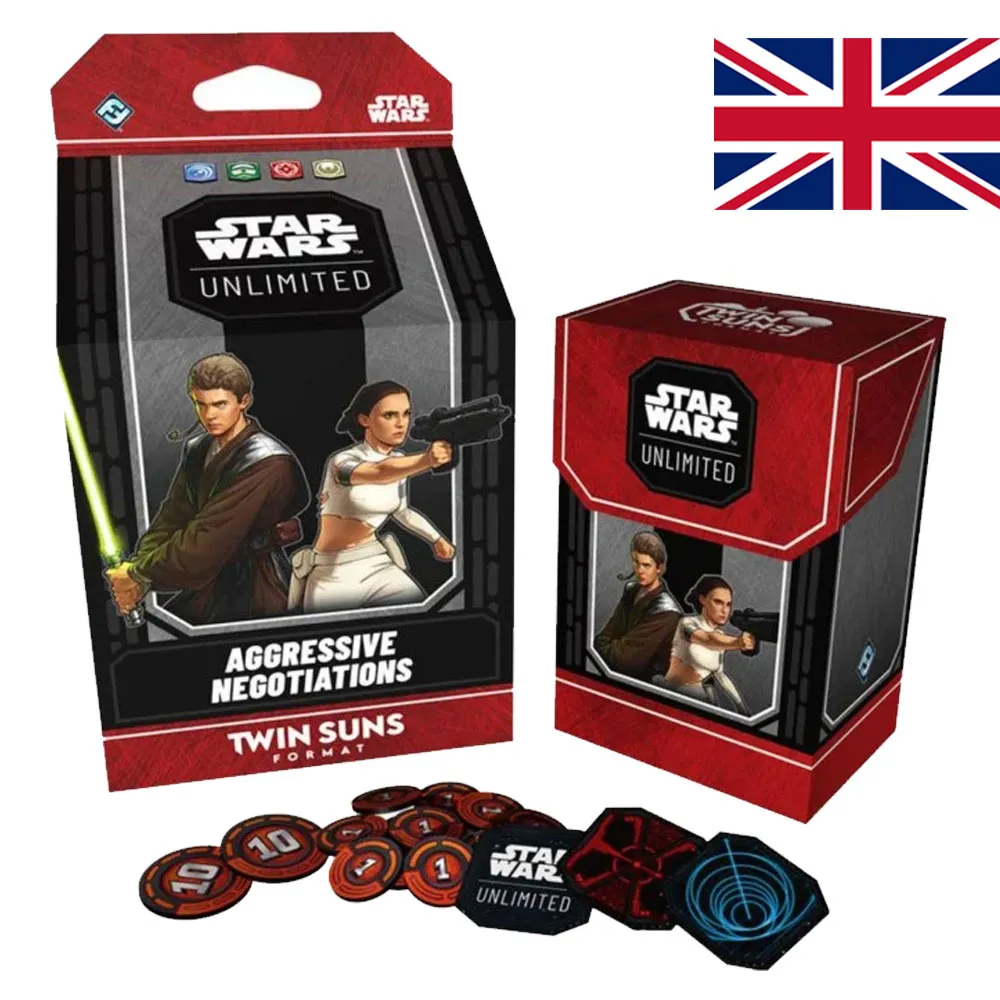SWU: TWIN SUNS - AGGRESSIVE NEGOTIATIONS DECK (INGLÉS)