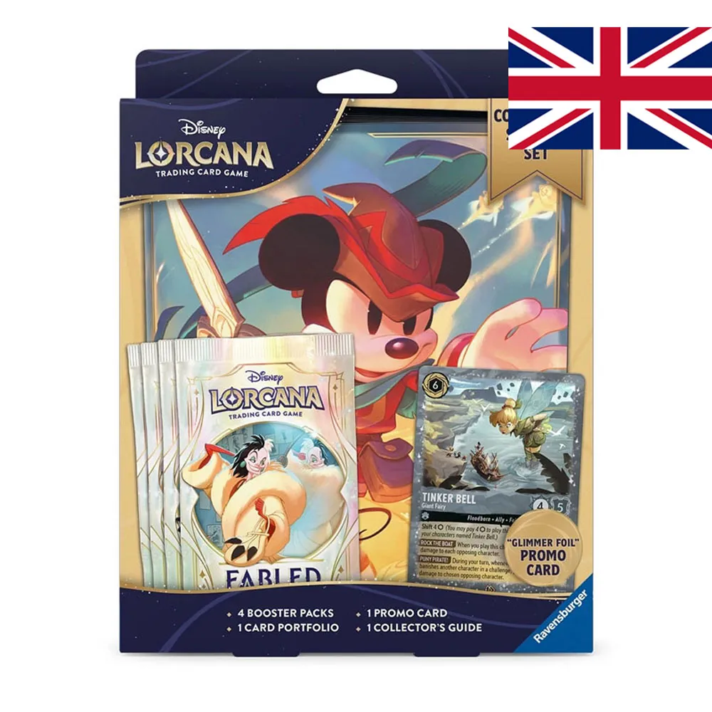 COLLECTOR STARTER FABLED - DISNEY LORCANA TCG - (INGLÉS)
