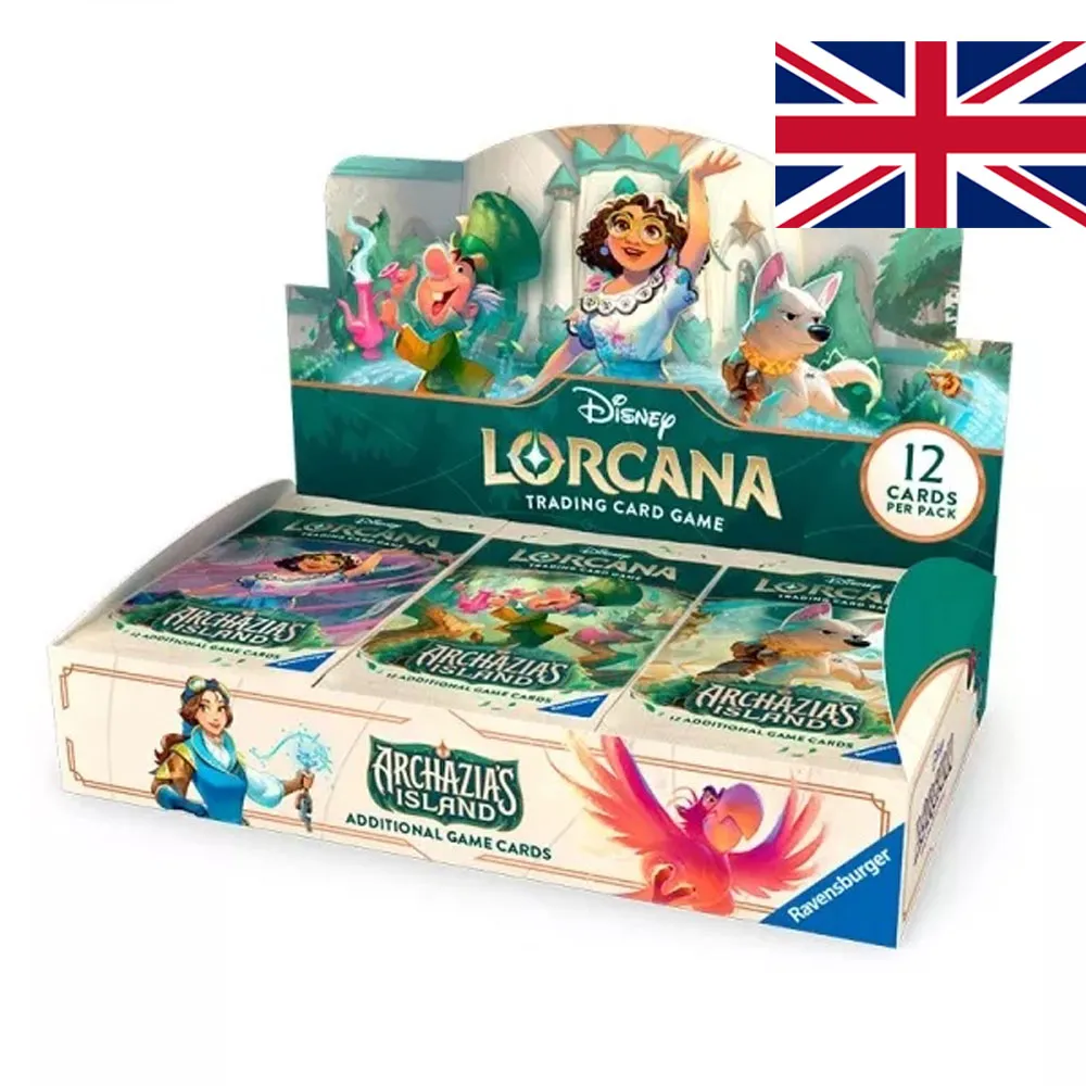 CAJA DE 24 SOBRES - ARCHAZIA'S ISLAND - LORCANA TCG (INGLÉS)